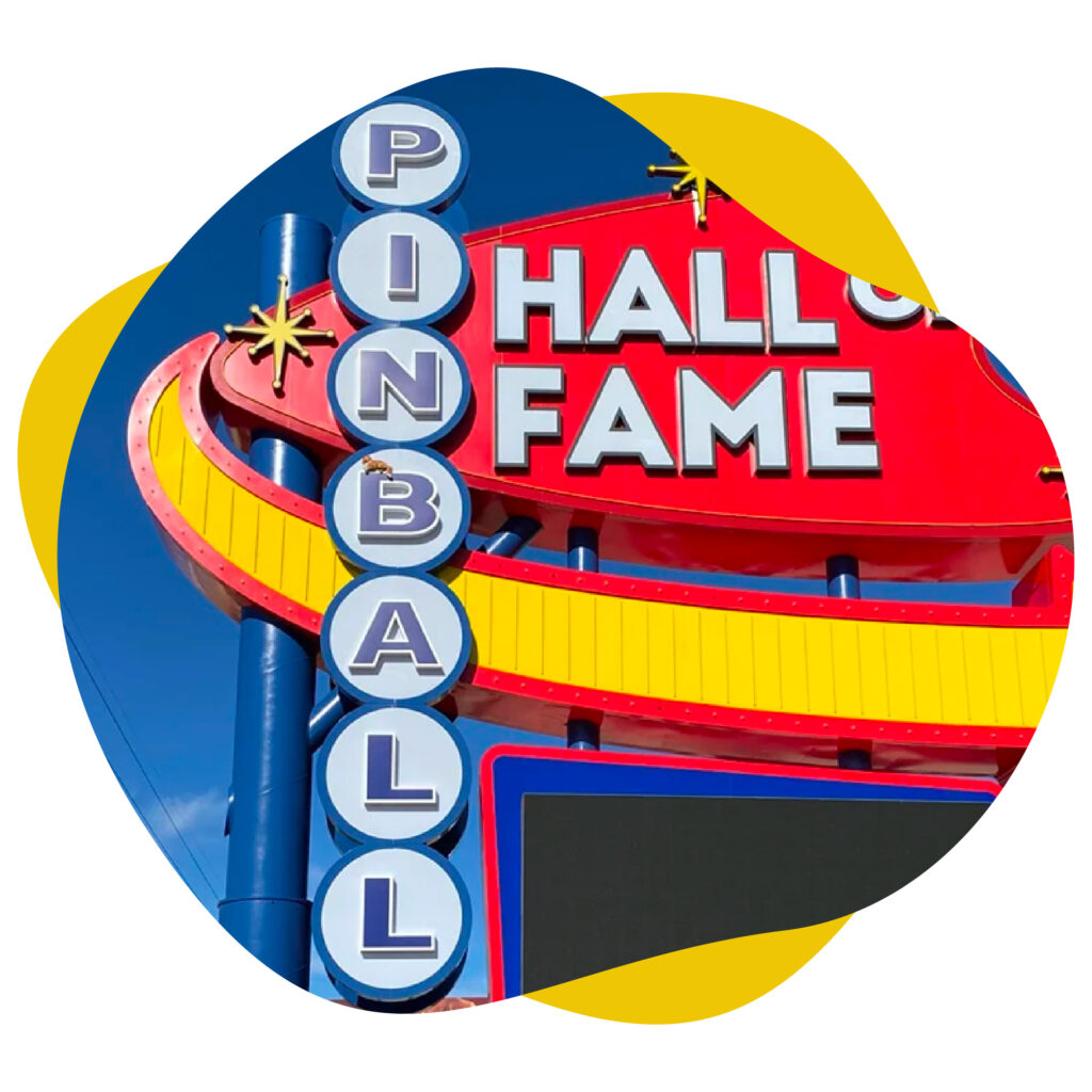 pinball hall of fame sign in las vegas
